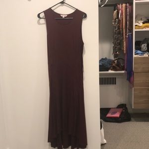 Nanette Nanette Lepore burgundy midi dress.